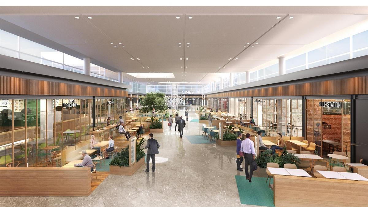 Centro Comercial de Lar España en Lugo