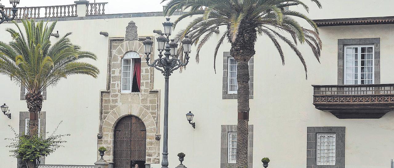 Sede del Obispado de la Diócesis de Canarias en la plaza Santa Ana de Las Palmas de Gran Canaria, en una foto de archivo.