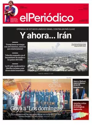 La portada de EL PERIÓDICO del 1 de marzo de 2026