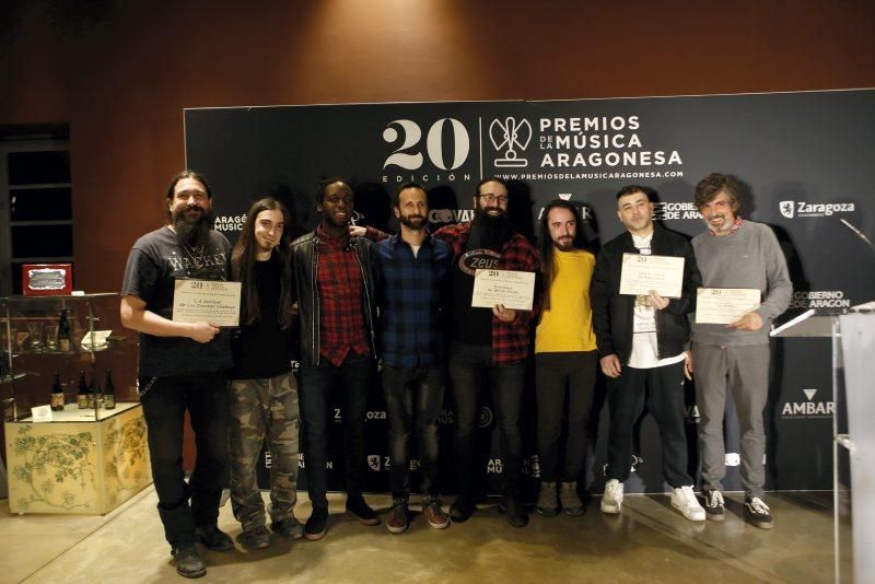 Nominados a los Premios de la Música Aragonesa