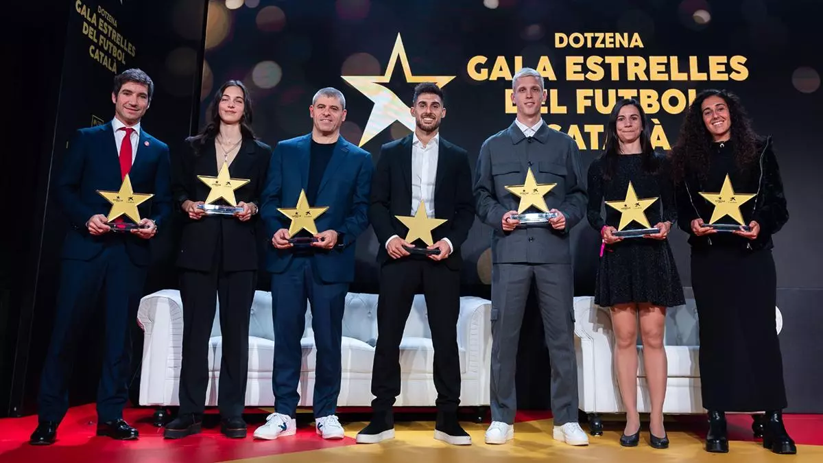 El fútbol catalán presume de estrellas