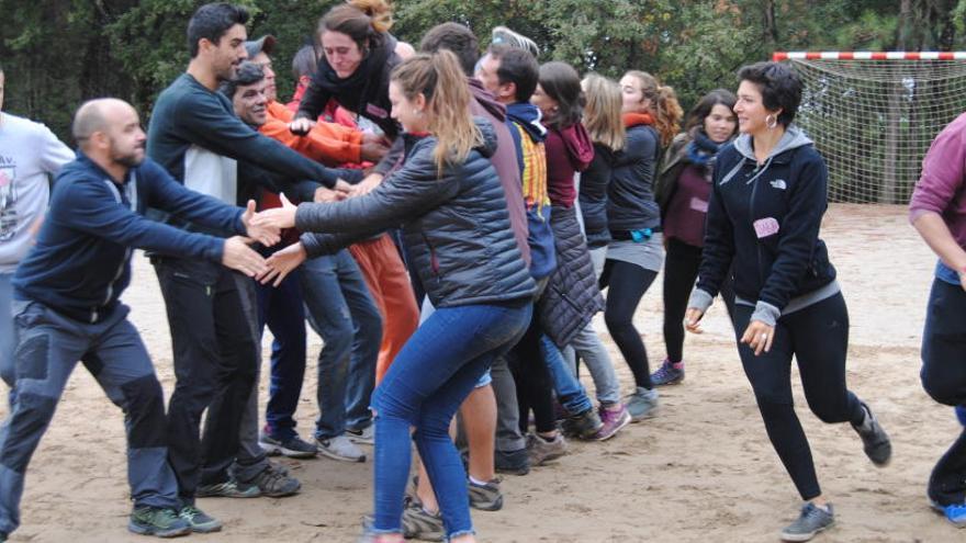 Participants en el retrobament.