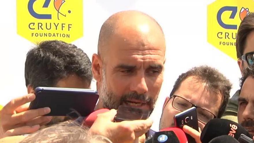 Pep Guardiola se &quot;saca el sombrero&quot; con el Real Madrid