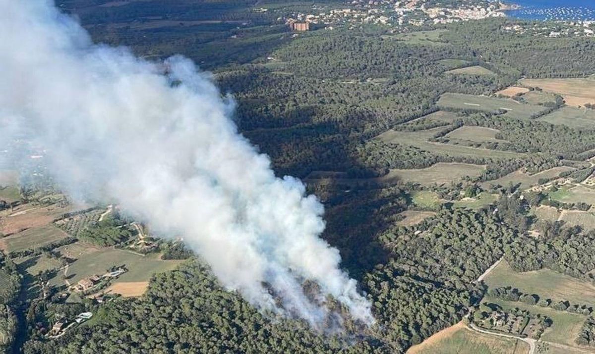 Estabilitzat un incendi a Palamós  i Mont-ras
