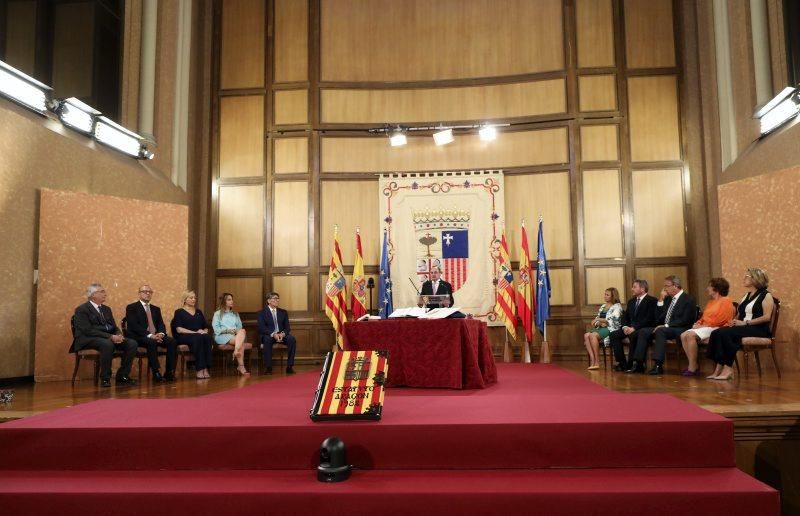 Toma de posesión de las consejeras y consejeros del Gobierno de Aragón