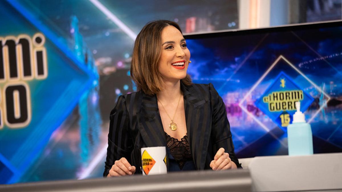 Tamara Falcó, con blazer de rayas 'made in Spain'