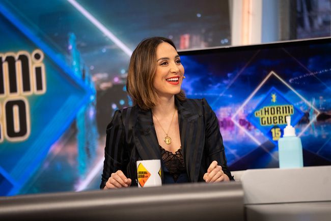 Tamara Falcó, con blazer de rayas 'made in Spain'