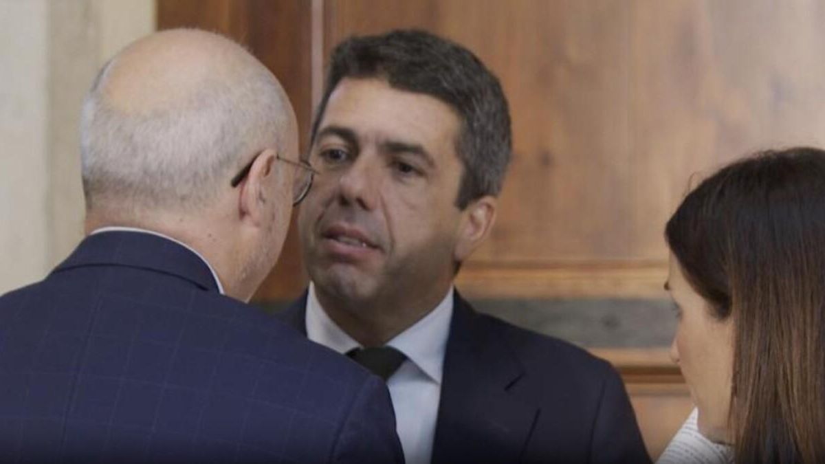 Mazón, sobre los abucheos por la dana: "No soy sospechoso de no dar la cara todos los días"