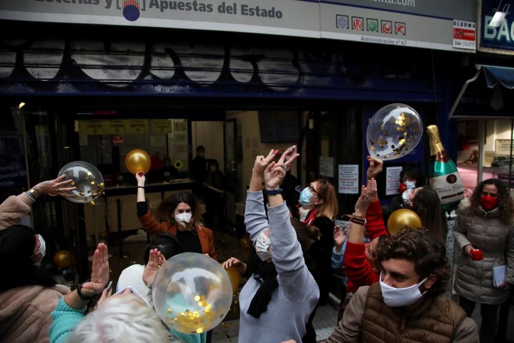 Los premiados de la Lotería de Navidad 2020