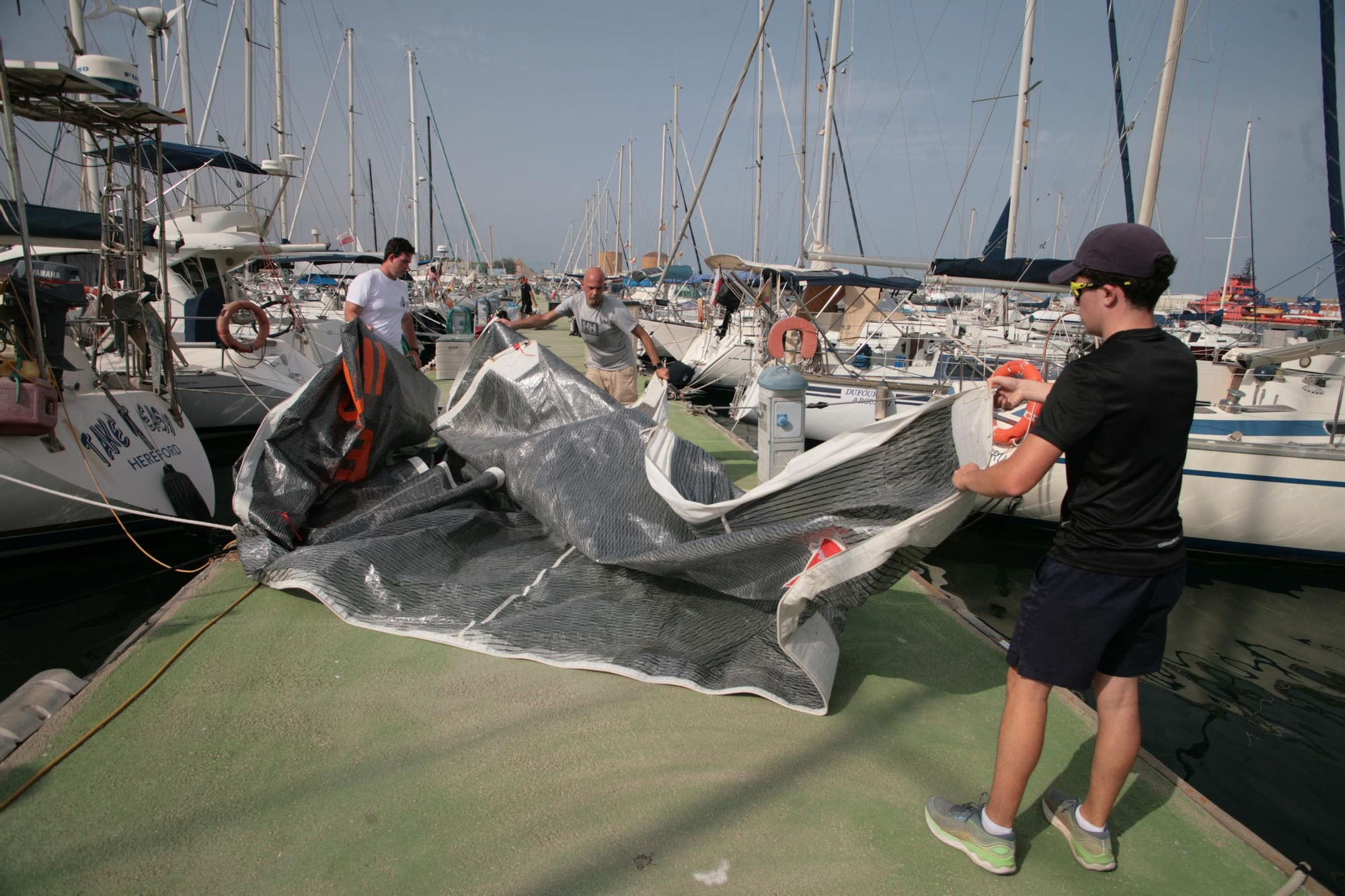Galería | Primera toma de contacto en la Regata Costa Azahar