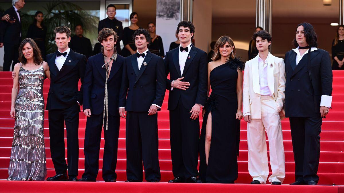 Reparto de 'La Bola Negra' en el Festival de Cannes