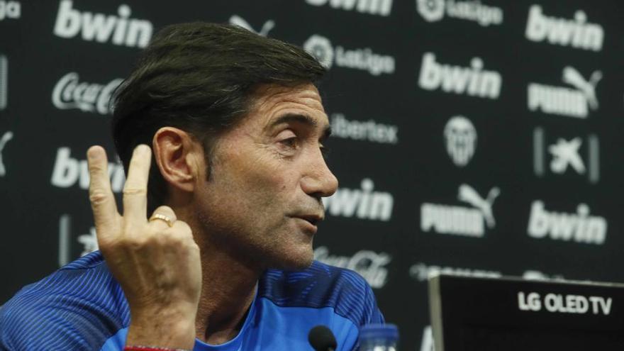 Marcelino: &quot;Sin Rodrigo los objetivos del Valencia no serían los mismos&quot;