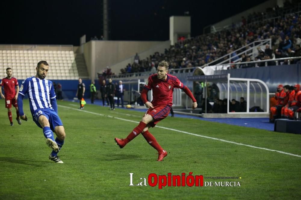 Partido entre el Lorca y el Osasuna