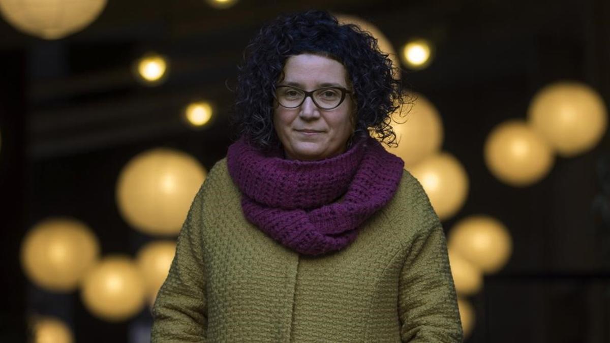 Tina Vallès, ganadora del segundo premio Llibres Anagrama de novela.