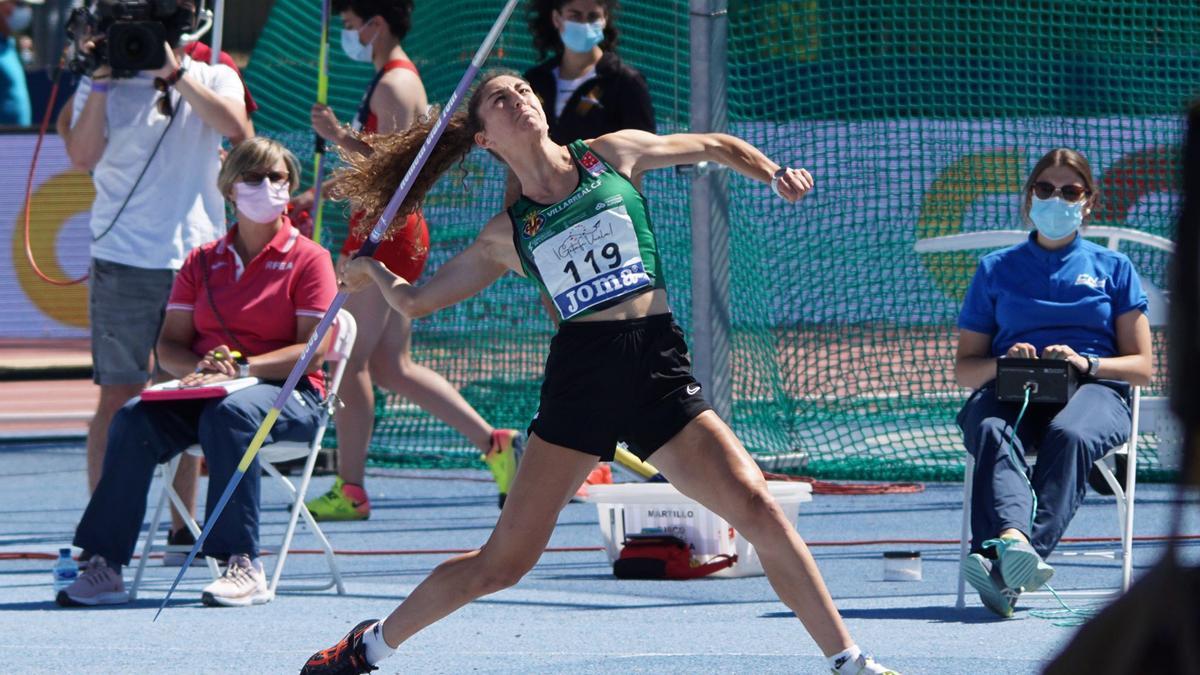 Claudia Conte   (Playas   de   Castellón),   especialista   en   pruebas combinadas,  llegó  a  Getafe  con  la  mejor  marca  española  del año  en  la  altura  (1,88),  pero  optó  por  competir  en  la  jabalina