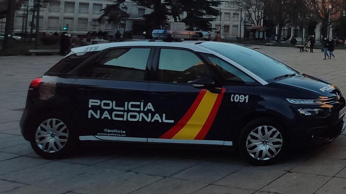 Policía Nacional en Valladolid.