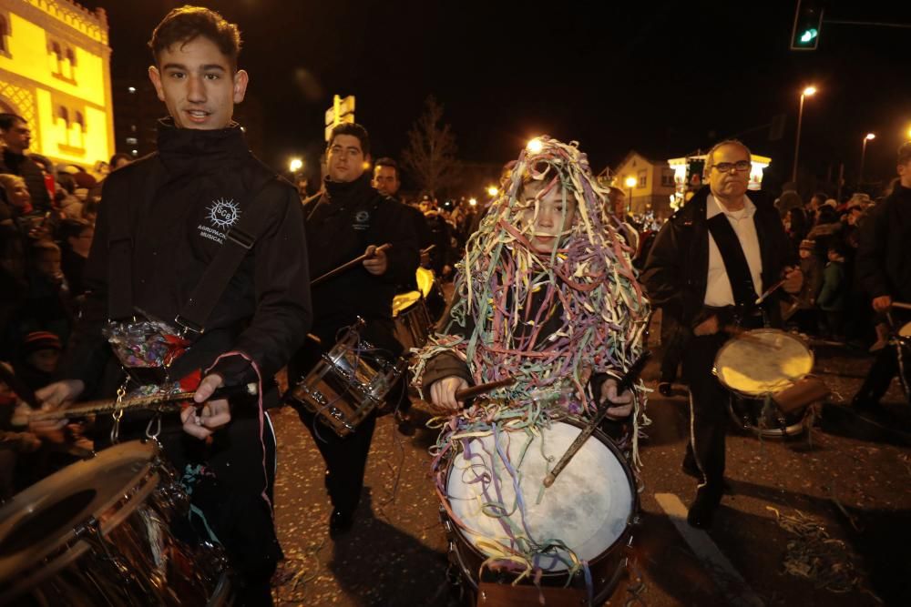 Cabalgata de Reyes 2019 en Gijón