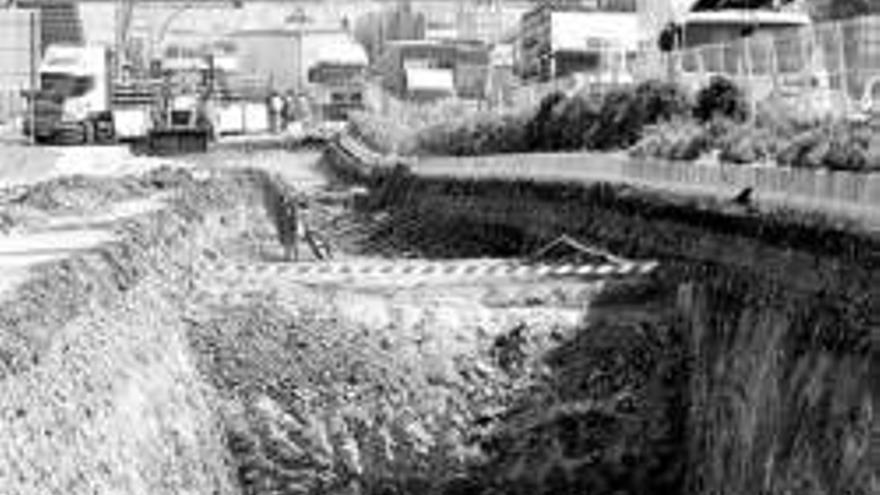 Aparecen restos arqueológicos en la construcción de un túnel