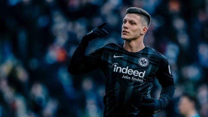 Luka Jovic, la perla sèrbia que vol el Barça