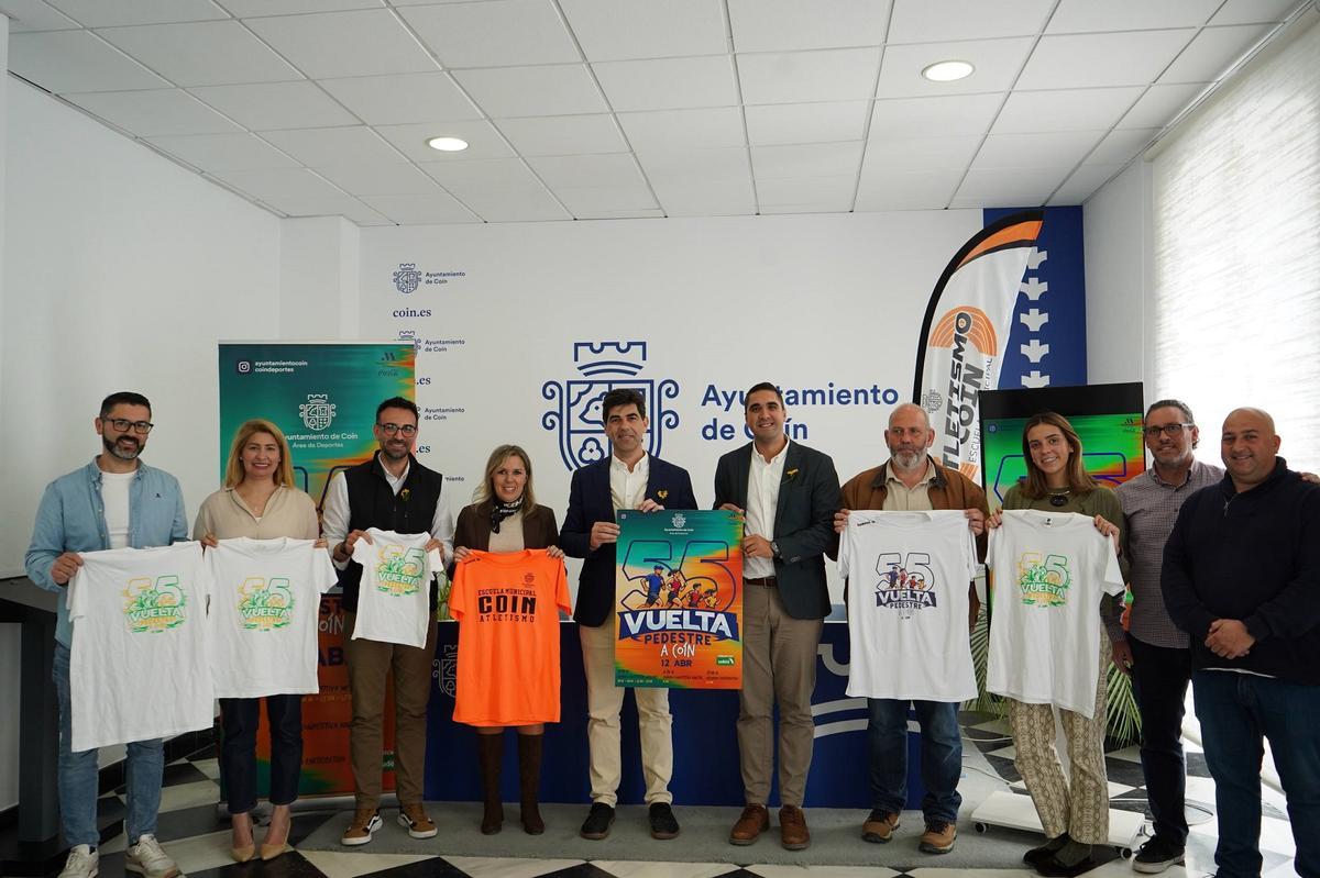 La 55 Vuelta Pedestre a Coín se celebrará el 12 de abril.