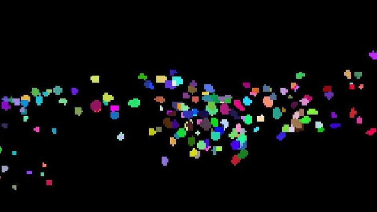 El detalle de una figura del estudio muestra células en el cerebro de un gusano C. elegans etiquetadas por AutoCellLabeler.