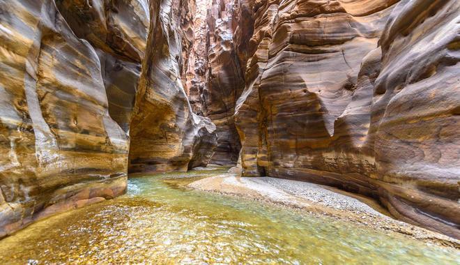 Wadi Mujib, Jordania