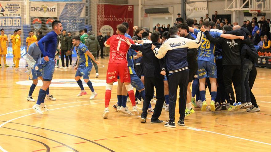 Fútbol sala | Heroicidad del Peñíscola: elimina al Barça de la Copa del Rey en el último segundo (4-3)