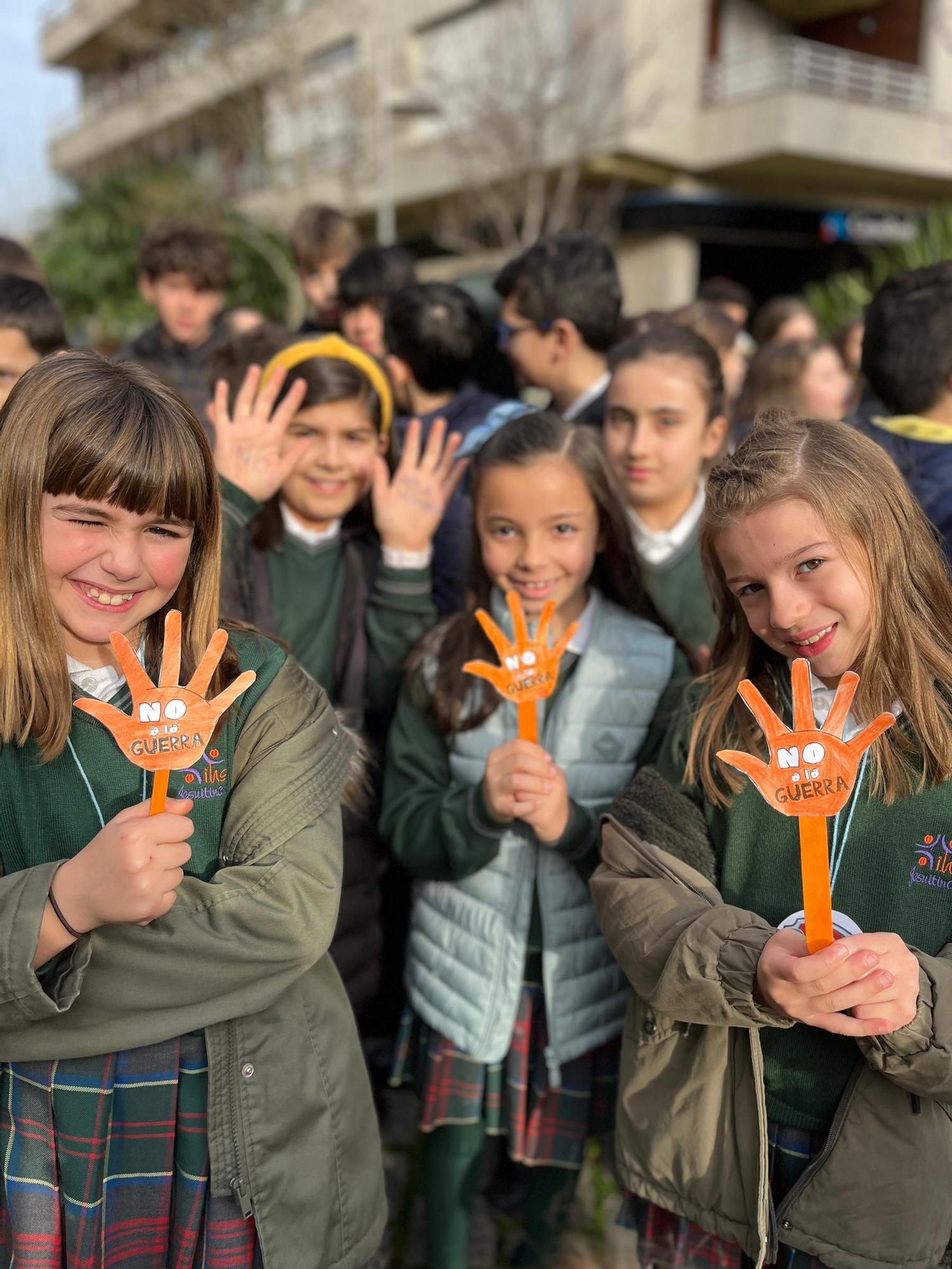 Los colegios de la provincia salieron a las calles para celebrar el Día de la Paz