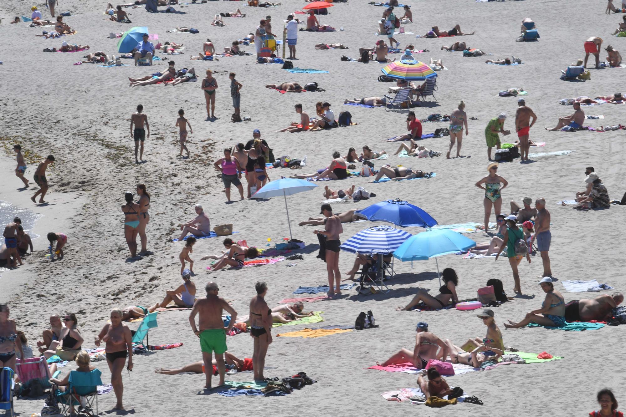 El calor aprieta en A Coruña