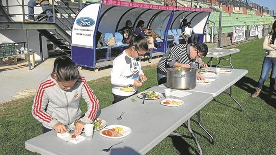 el concurso masterchef para LOS NIÑOS DEL MÉRIDA, UN ÉXITO