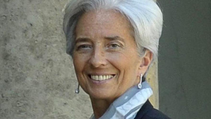 Christine Lagarde, a su llegada al Palacio del Elíseo en París, el pasado 13 de mayo