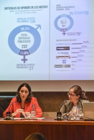 06/11/2018 LAS PALMAS DE GRAN CANARIA.  Presentación de la Asociación de Mujeres Canarias de la Comunicación 'Vivas'. FOTO: J. PÉREZ CURBELO  | 06/11/2018 | Fotógrafo: José Pérez Curbelo