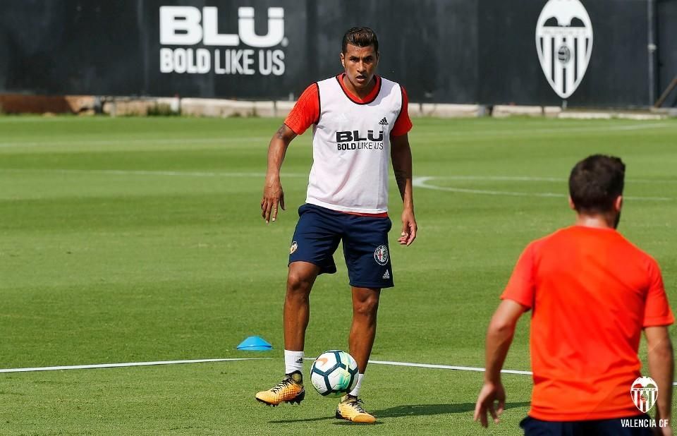 Primer entrenamiento de Murillo