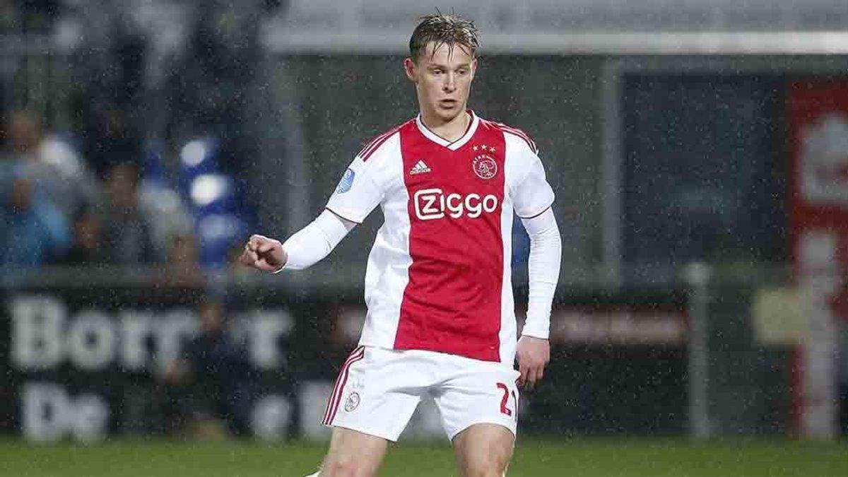 De Jong, jugador del Ajax de Amsterdam