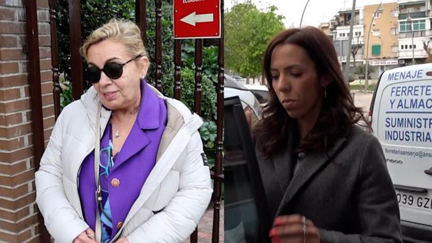 Paola Olmedo se entera del ofrecimiento de Carmen Borrego al enterarse de su separación