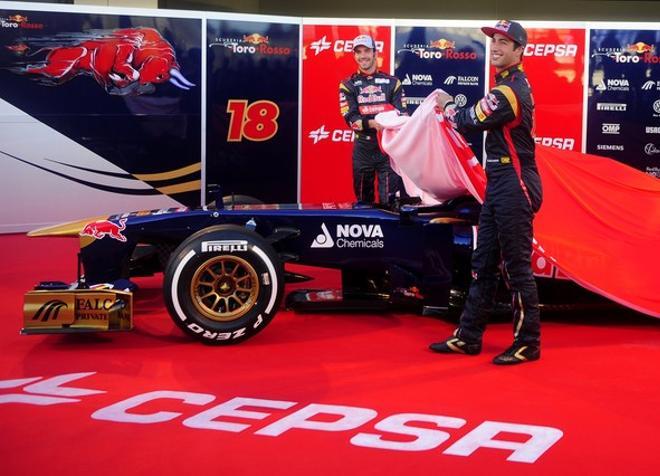 Toro Rosso presentó el STR8