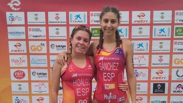 Natalia Hidalgo y Paula Sánchez, en el 'Top 10' de la Copa de Europa júnior