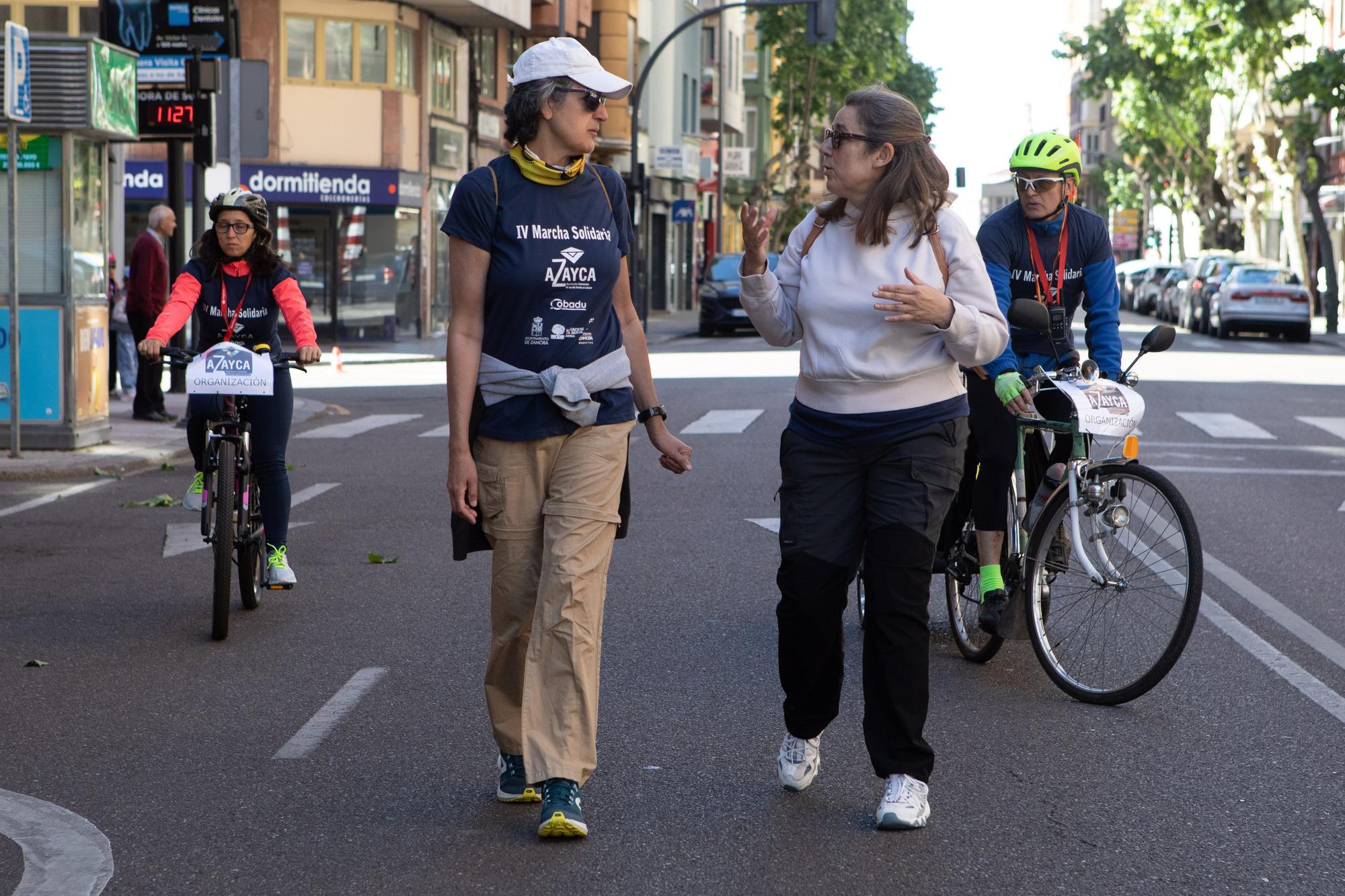 Marcha solidaria de Azayca, Asociación de Ayuda a los Enfermos con Cáncer de Zamora