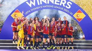 Así ha sido la celebración de la Women's Nations League de España en Madrid