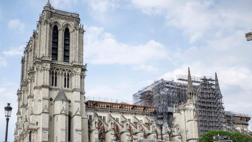 Un año de obstáculos frena la reconstrucción de Notre Dame