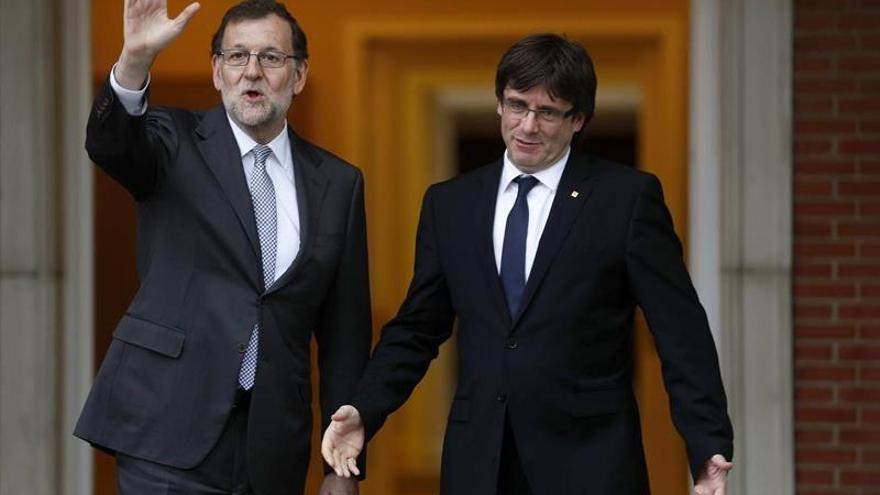 Puigdemont sale de Moncloa con el &quot;no&quot; de Rajoy a su hoja de ruta soberanista