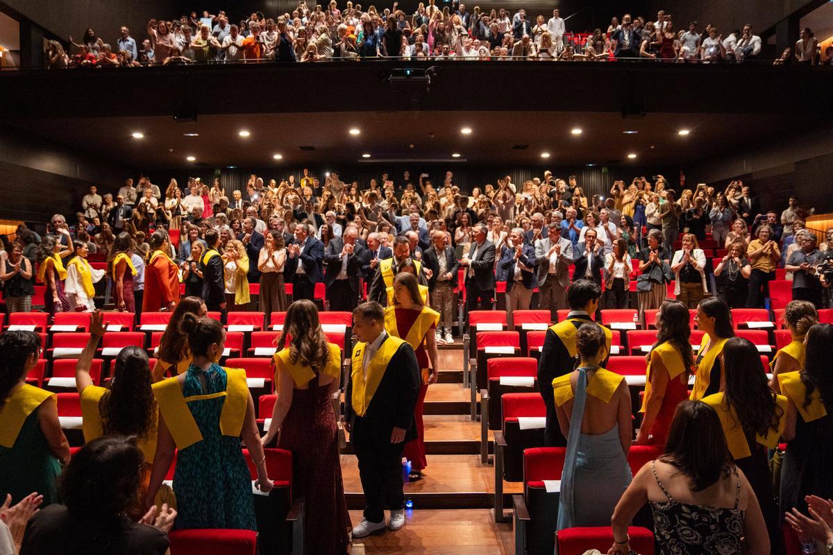 L'acte de graduació de la facultat de Medicina de la UVic-UCC