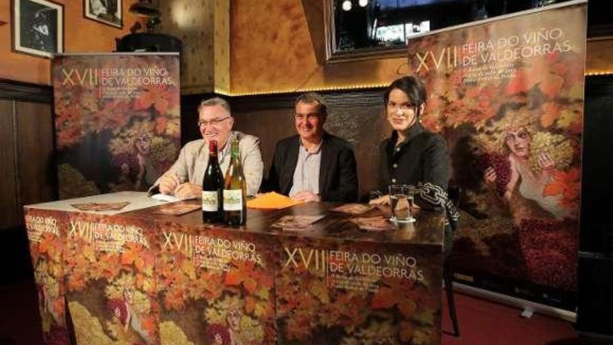 Cristina Pato, en la presentación de la feria en Ourense.