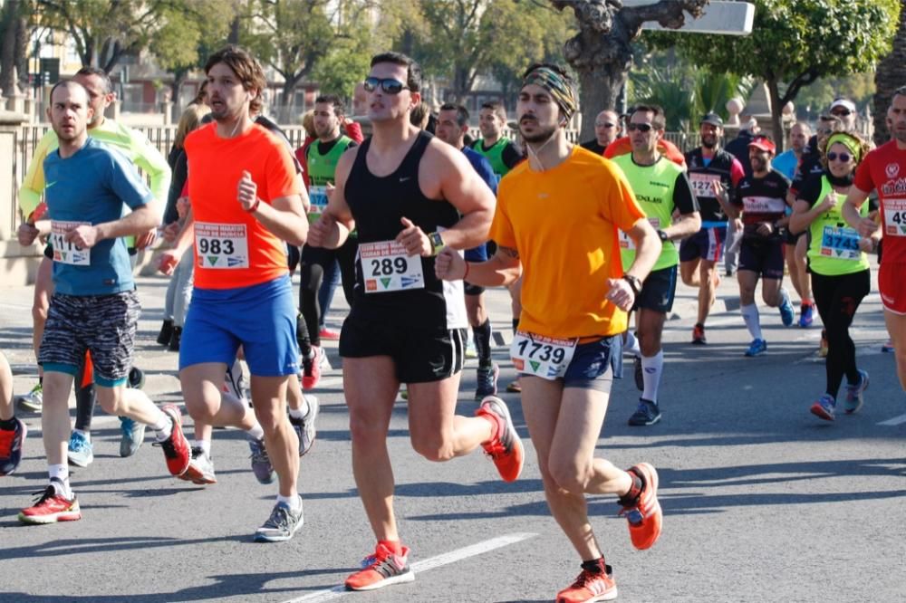 Media Maratón Murcia: Paso por Puente Reina Sofía