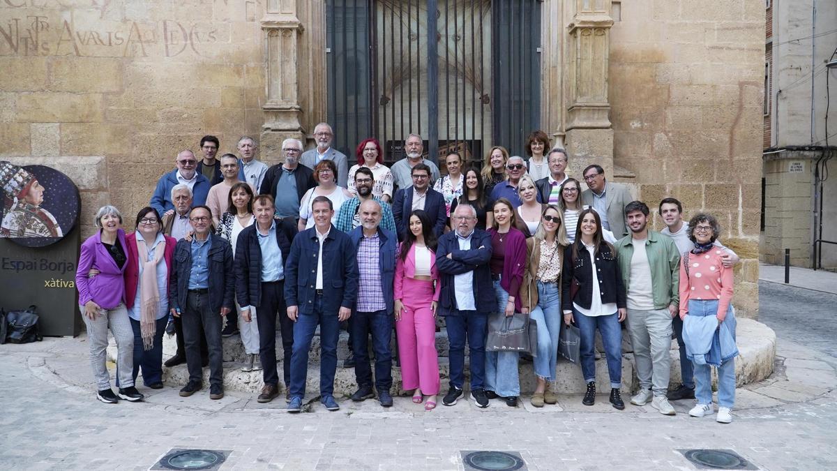 Imagen del primer encuentro de escritores y escritoras de la Costera, celebrado en 2025 en Xàtiva.