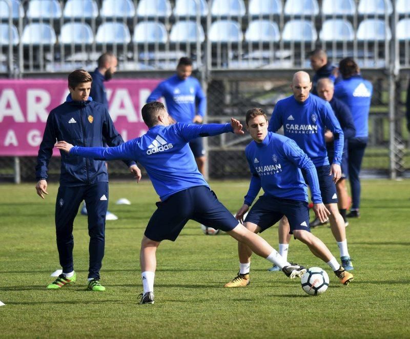 Entrenamiento del Real Zaragoza