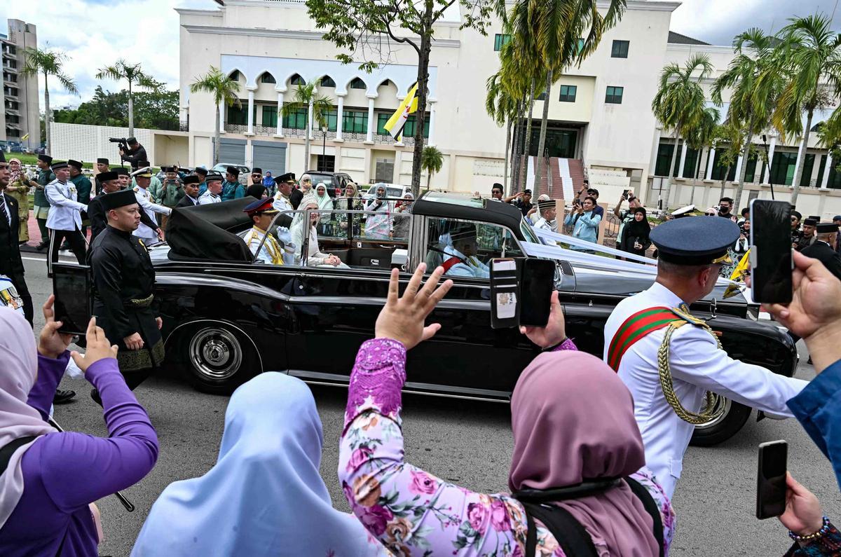 La boda de 10 días de duración del príncipe Abdul Mateen de Brunei