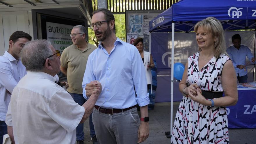 Maroto defiende en Zamora que Feijóo no quiere a Abascal en el Gobierno