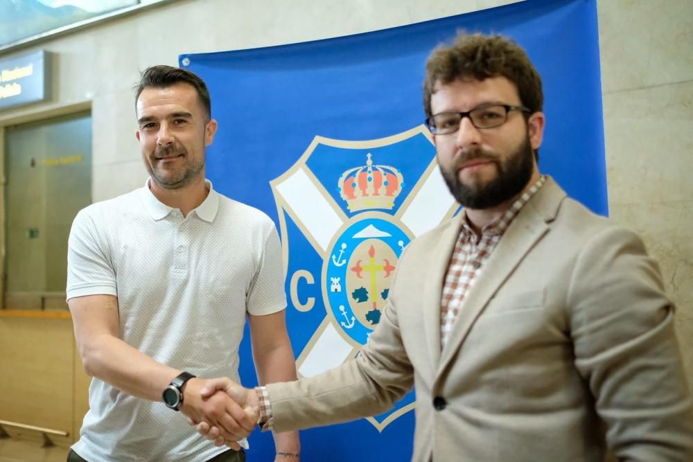 Aritz López Garai, entrenador del CD Tenerife