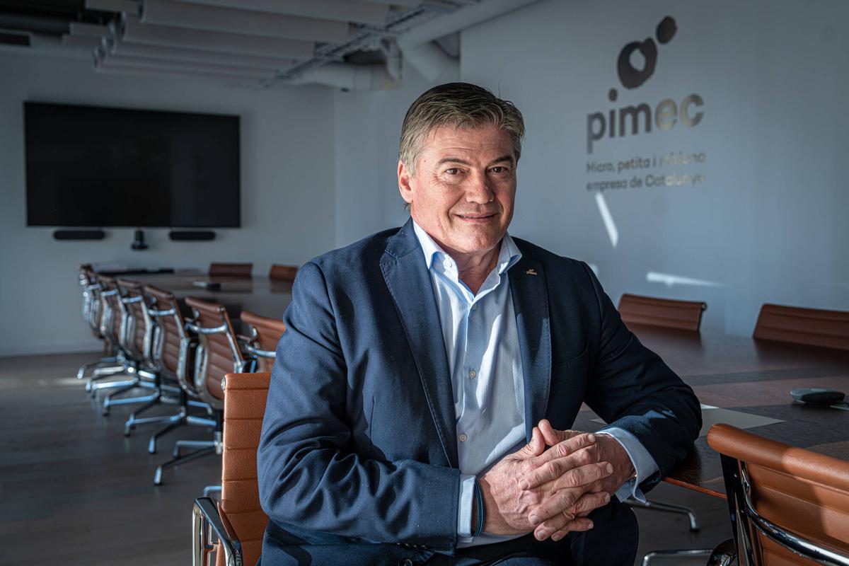 Entrevista a Antoni Cañete, presidente de Pimec.